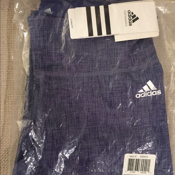 PRICE DROP! ADIDAS Climalite Leggings - Purple - Picture 4 of 4
